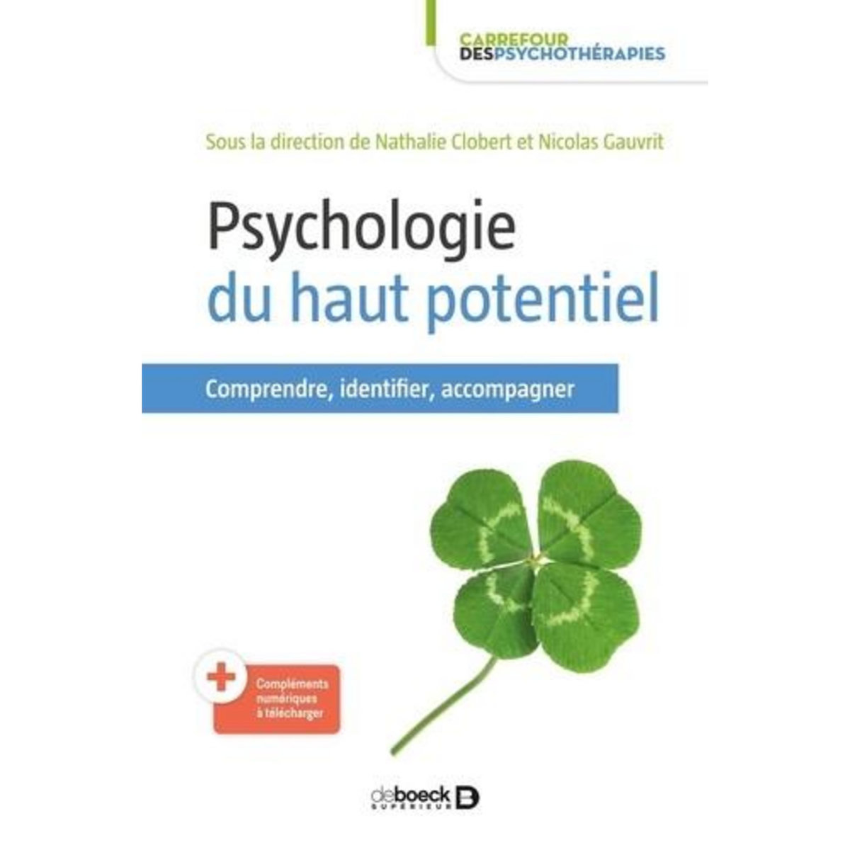 PSYCHOLOGIE DU HAUT POTENTIEL. IDENTIFIER, COMPRENDRE, ACCOMPAGNER, Clobert Nathalie