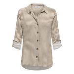 JACQUELINE DE YONG Chemise Blanc/ Femme JDY Laurel. Coloris disponibles : Marron