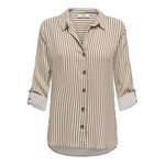 JACQUELINE DE YONG Chemise Blanc/ Femme JDY  aurel. Coloris disponibles : Marron