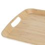 Voir la diapositive 2 : FIVE Plateau de Service Mélaminé  Bambou  38cm Naturel