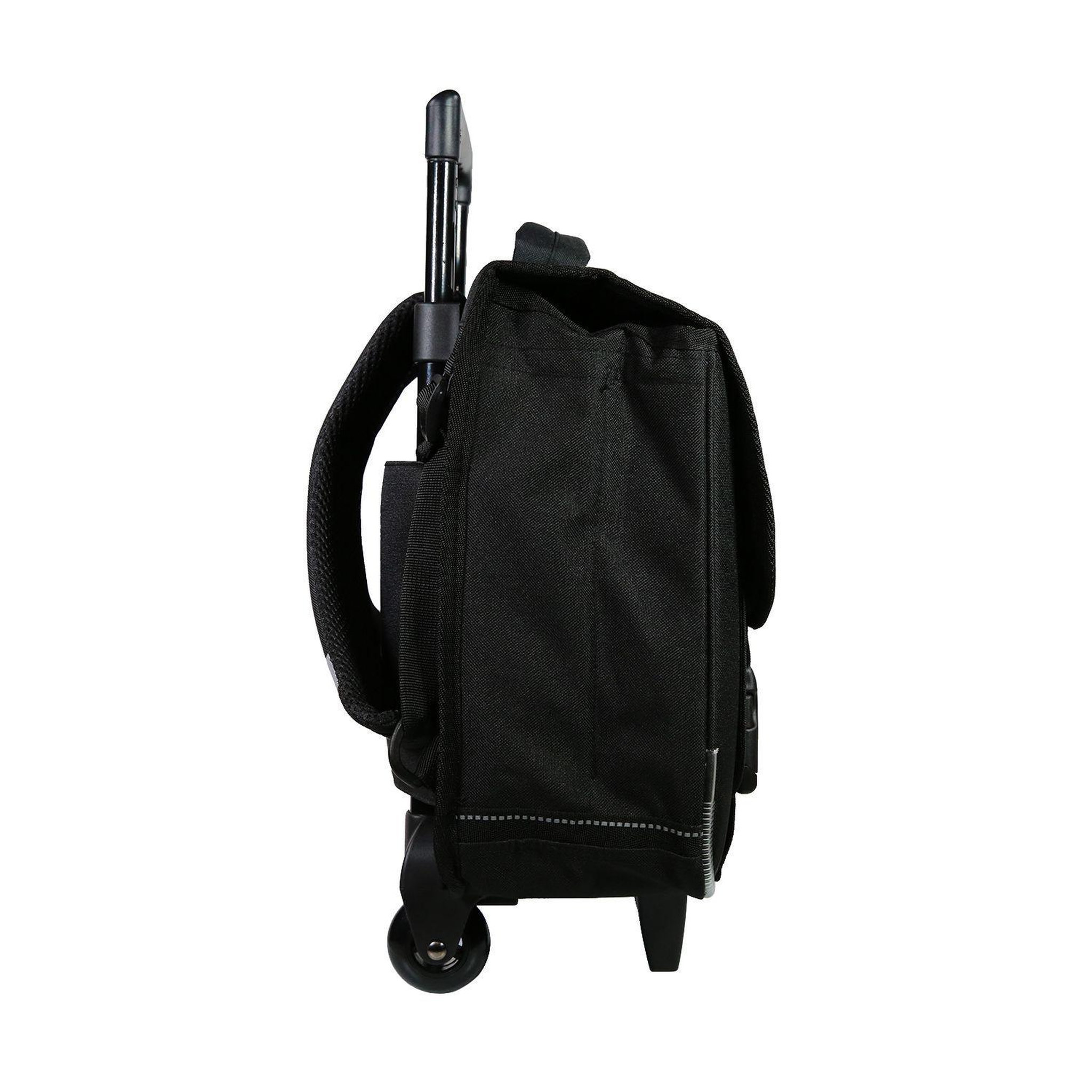 Voir la diapositive 3 : Bagtrotter BAGTROTTER Cartable à roulettes 38 cm Transformers Noir