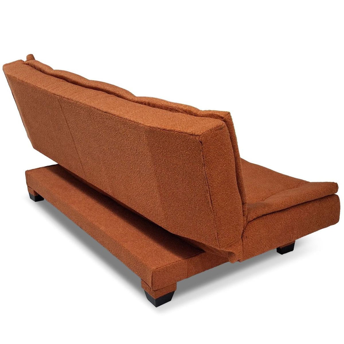 Paris Prix Canapé Convertible 3 Places  Raul  187cm Terracotta