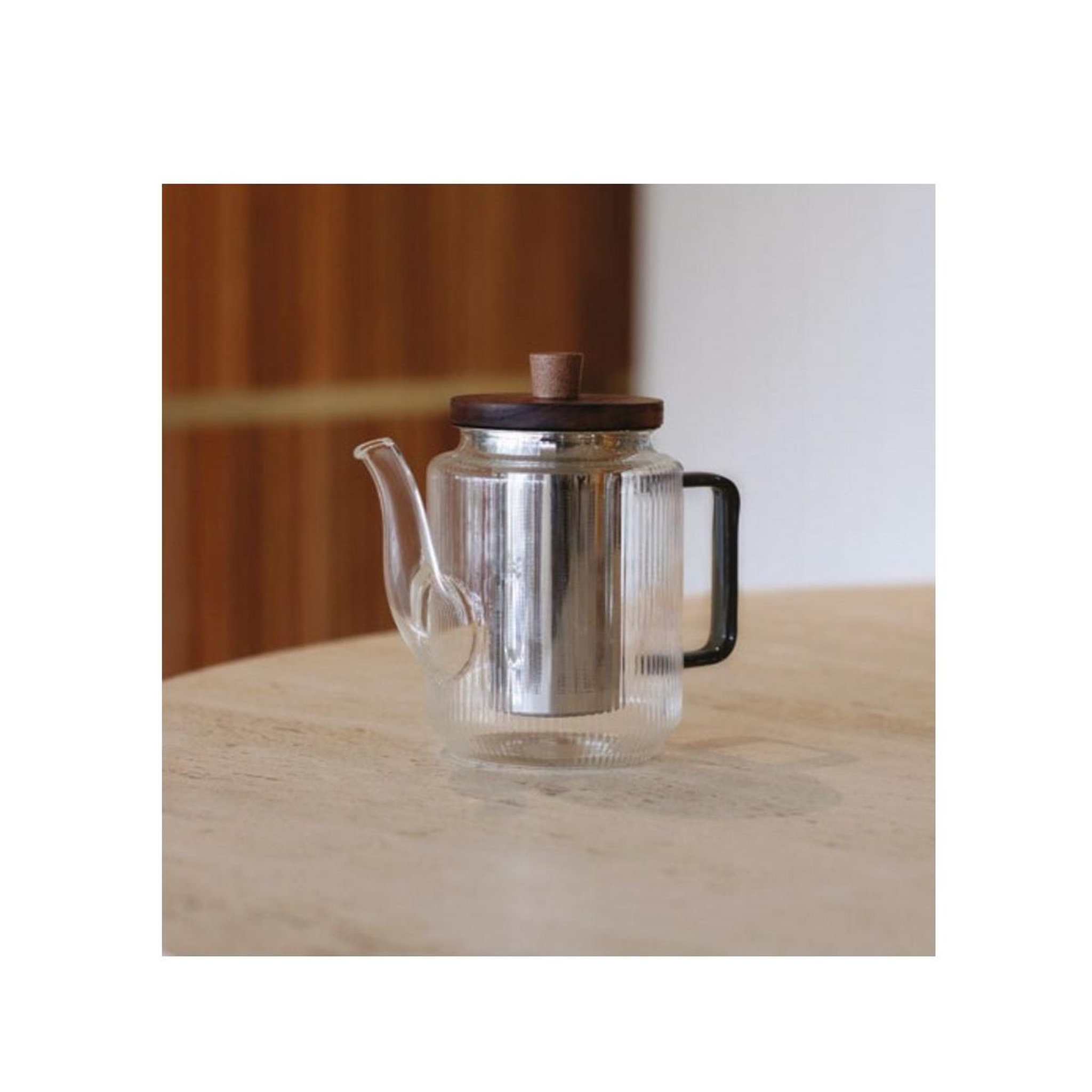 Voir la diapositive 2 : OGO LIVING Théière 0.55l verre transparent - 7912201