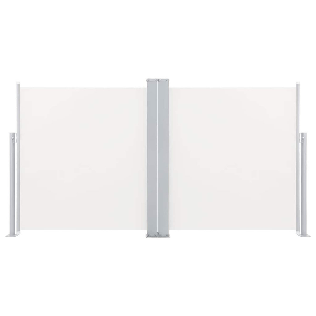 VIDAXL Auvent lateral retractable Creme 100 x 600 cm