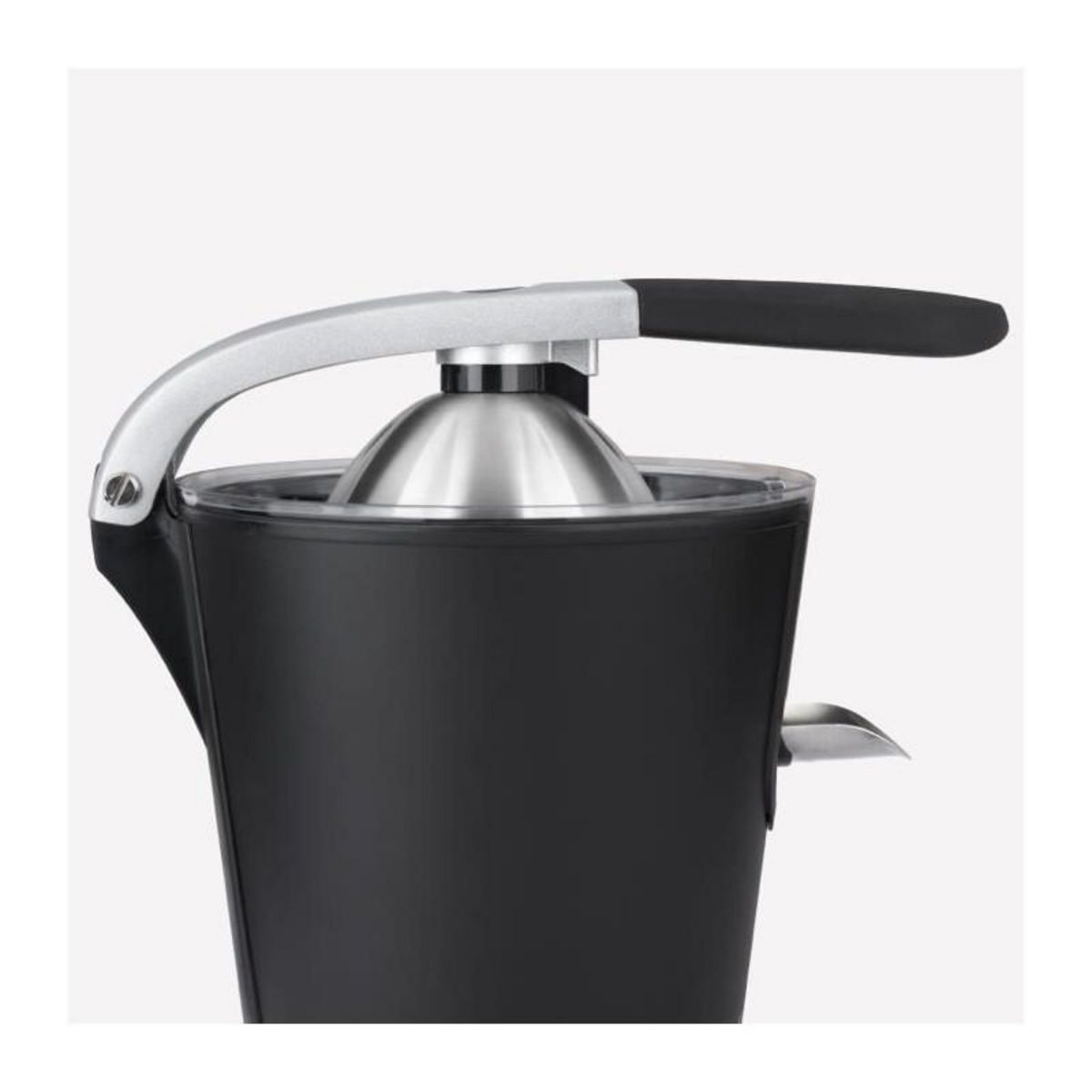 HKOENIG Presse agrumes - HKoeNIG - AGR82 - Electrique - 160 W - Appareil silencieux - Noir mat et acier inoxydable