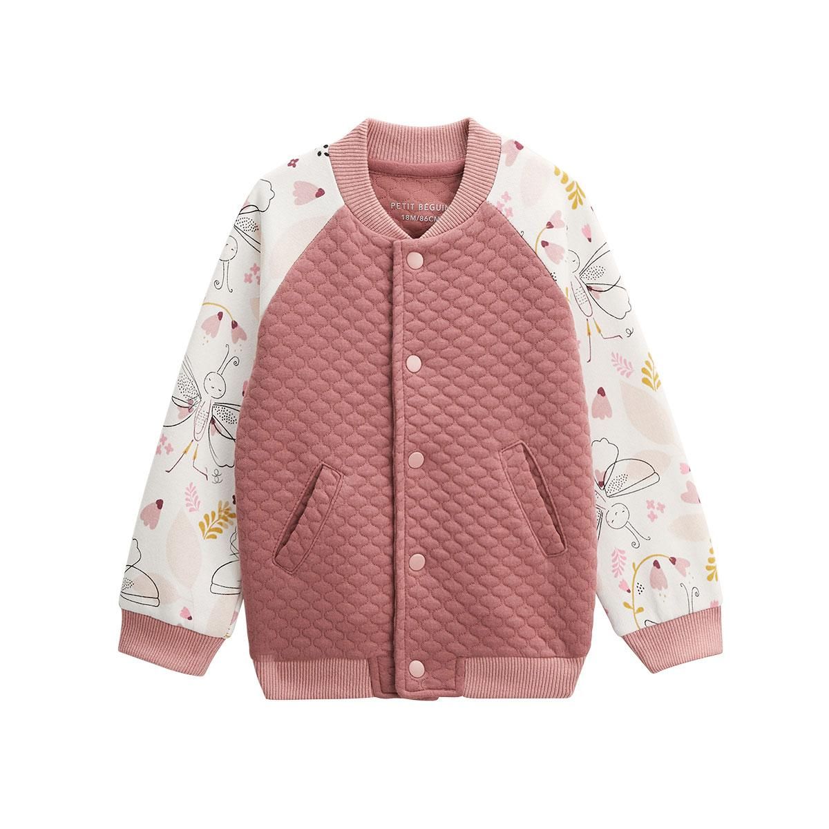 Petit Béguin Veste teddy bébé matelassée Elena