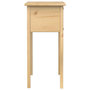Voir la diapositive 5 : VIDAXL Table console  73x35x73 cm bois de pin massif