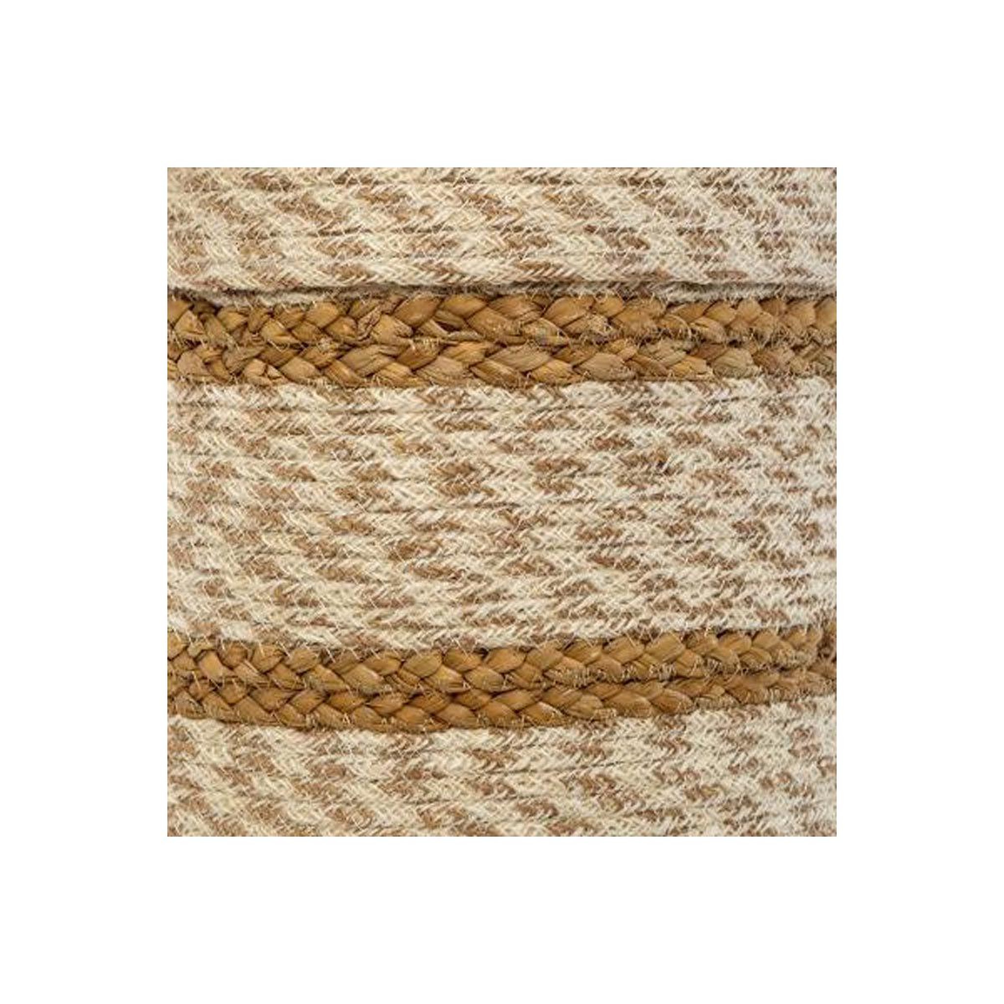 Voir la diapositive 6 : ATMOSPHERA Lot de 4 Paniers en Jute  Seagrass  28cm Naturel