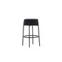 Voir la diapositive 4 : Paris Prix Tabouret de Bar Bouclette  Tucson  70cm Noir