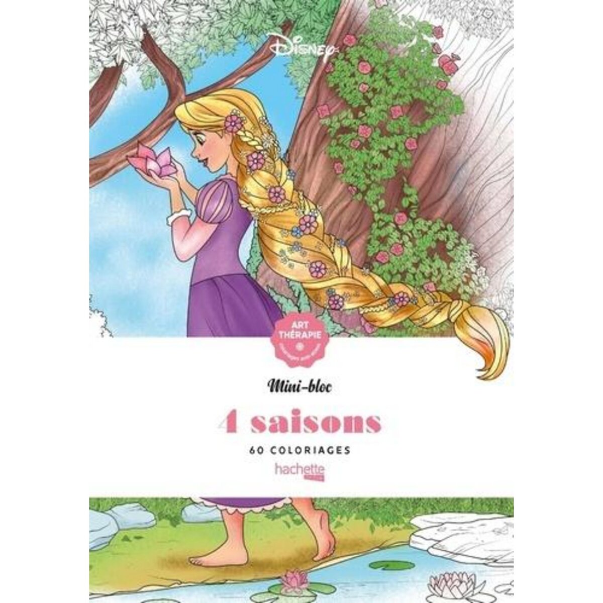 4 SAISONS. 60 COLORIAGES ANTI-STRESS, Disney