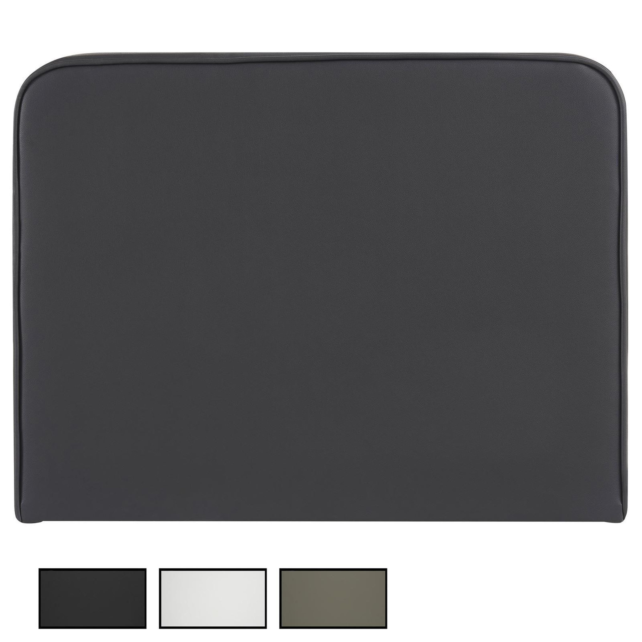 IDIMEX Tête de lit ARIELA 90 avec fixation murale. Coloris disponibles : Noir