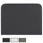 IDIMEX Tête de lit ARIELA 90 avec fixation murale. Coloris disponibles : Gris, Blanc, Noir