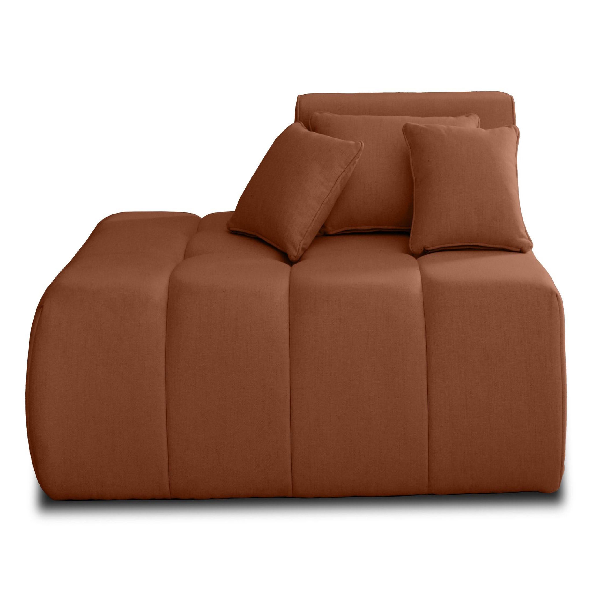 Voir la diapositive 1 : BEST MOBILIER Caracas - module d'assise gauche - en tissu