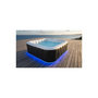 Voir la diapositive 4 : SUNSPA Spa gonflable 4 places carré - Sunspa - Bandeau LED inclus - Dimensions : 155 x 155 cm