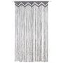 Voir la diapositive 2 : VIDAXL Rideau en macrame Anthracite 140x240 cm Coton