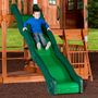 Voir la diapositive 9 : Backyard Discovery Aire de jeux avec toboggan et mur d'escalade - Bois - HILL CREST