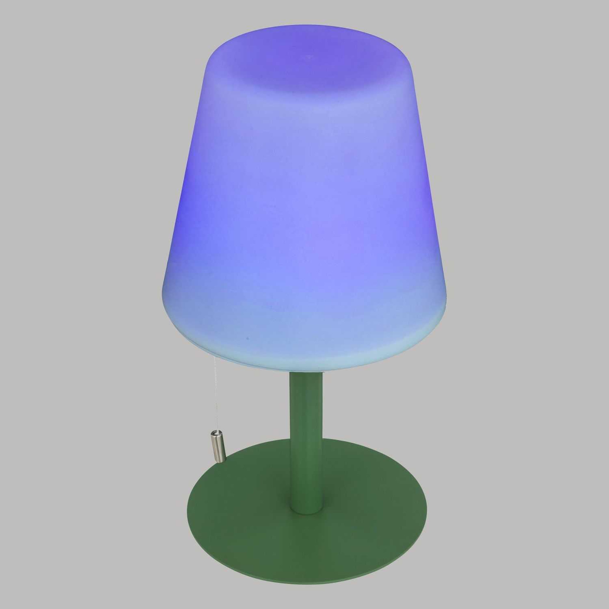 Voir la diapositive 5 : ATMOSPHERA Lampe extérieure zach - hauteur 30 cm - vert olive