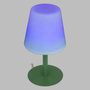 Voir la diapositive 5 : ATMOSPHERA Lampe extérieure Zach - Hauteur 30 cm - Vert Olive
