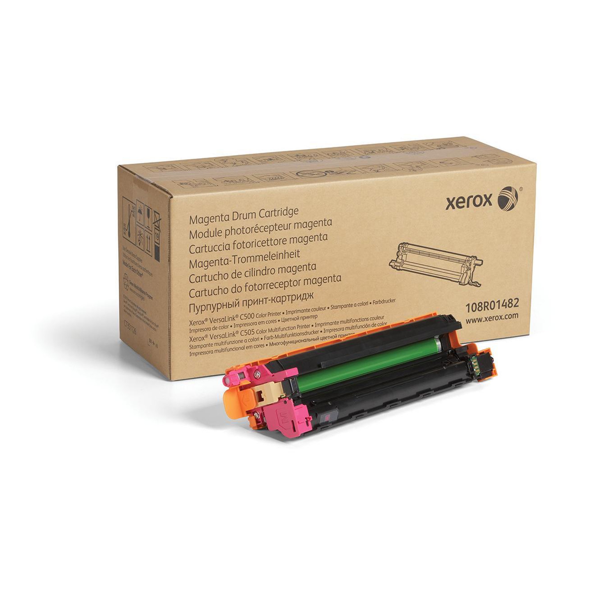 Voir la diapositive 2 : Xerox Cartouche de tambour Xerox Magenta (108R01482)