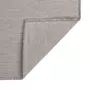 VIDAXL Tapis a tissage plat d'exterieur 120x170 cm Taupe