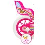 Voir la diapositive 2 : Vélo enfant - Modèle 12'' Fille  Unicorn  pour enfant de 85/100 cm avec stabilisateurs à molettes - 1 Frein - Panier avant - Porte poupée arrière
