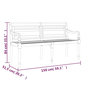 Voir la diapositive 6 : VIDAXL Banc Batavia 150 cm Bois massif de teck