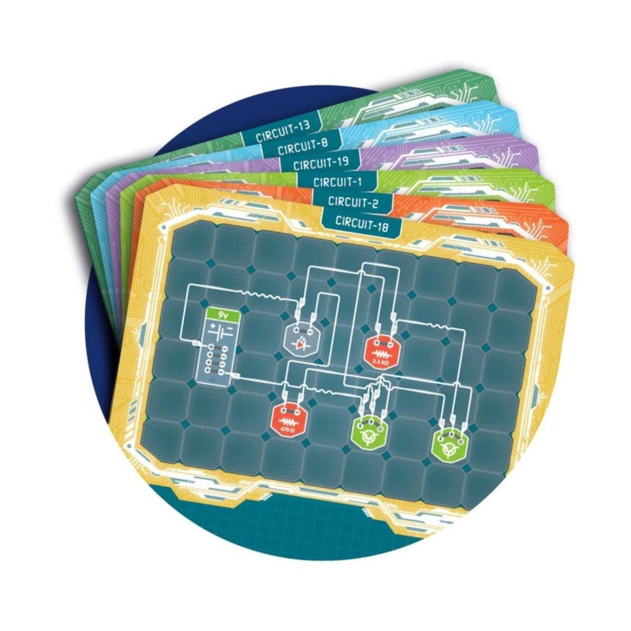 Voir la diapositive 5 : CLEMENTONI Coffret scientifique  50727 science  and  jeu - laboratoire d'électronique
