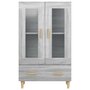 Voir la diapositive 5 : VIDAXL Buffet Sonoma gris 70x31x115 cm Bois d'ingenierie