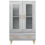 Voir la diapositive 5 : VIDAXL Buffet Sonoma gris 70x31x115 cm Bois d'ingenierie