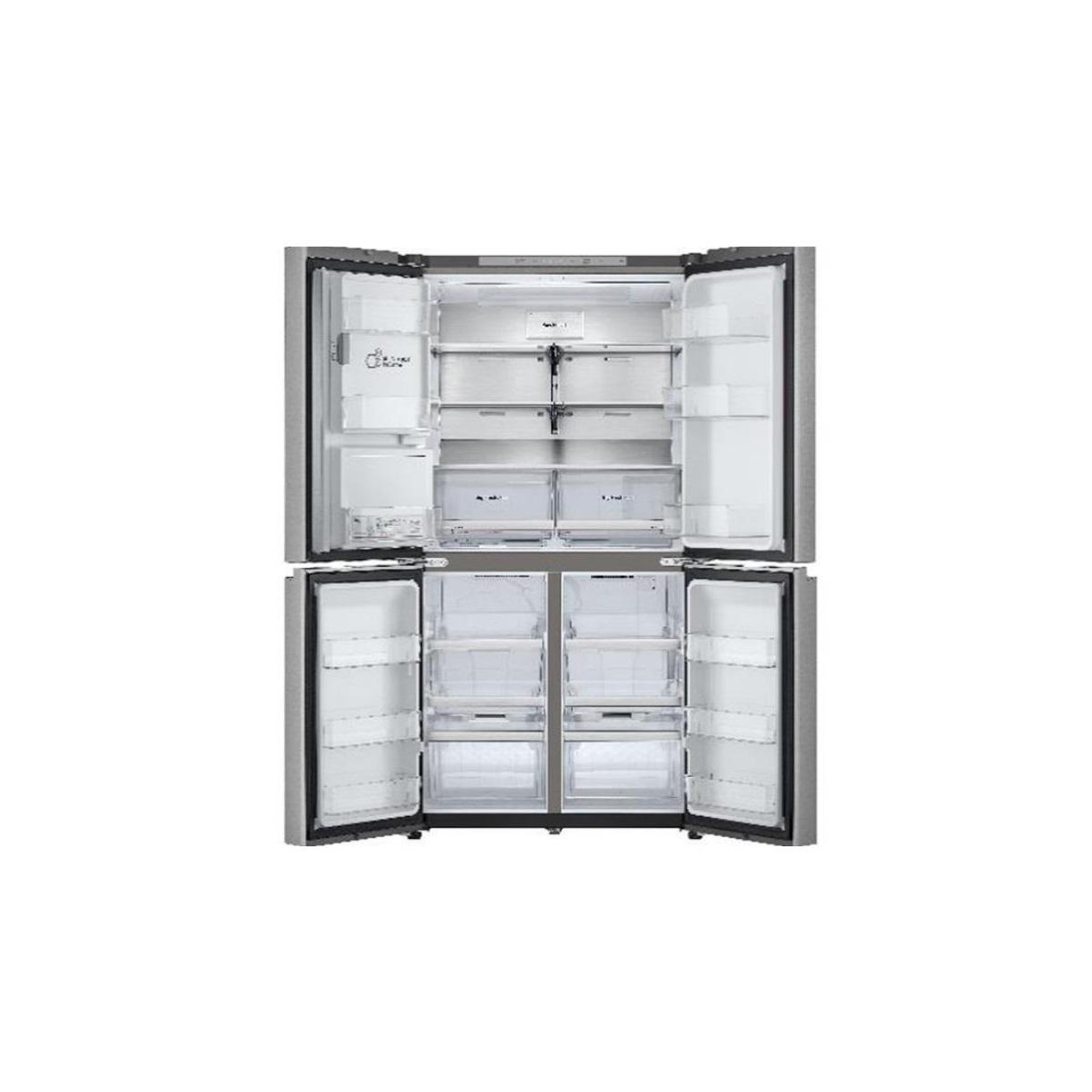 Voir la diapositive 4 : LG Réfrigérateur américain 91cm 637l ventilé silver - gml960mbbe