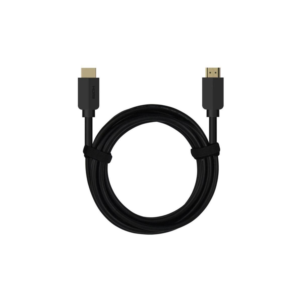 ESSENTIEL B Câble HDMI 2.0/18Gbps 2M Noir