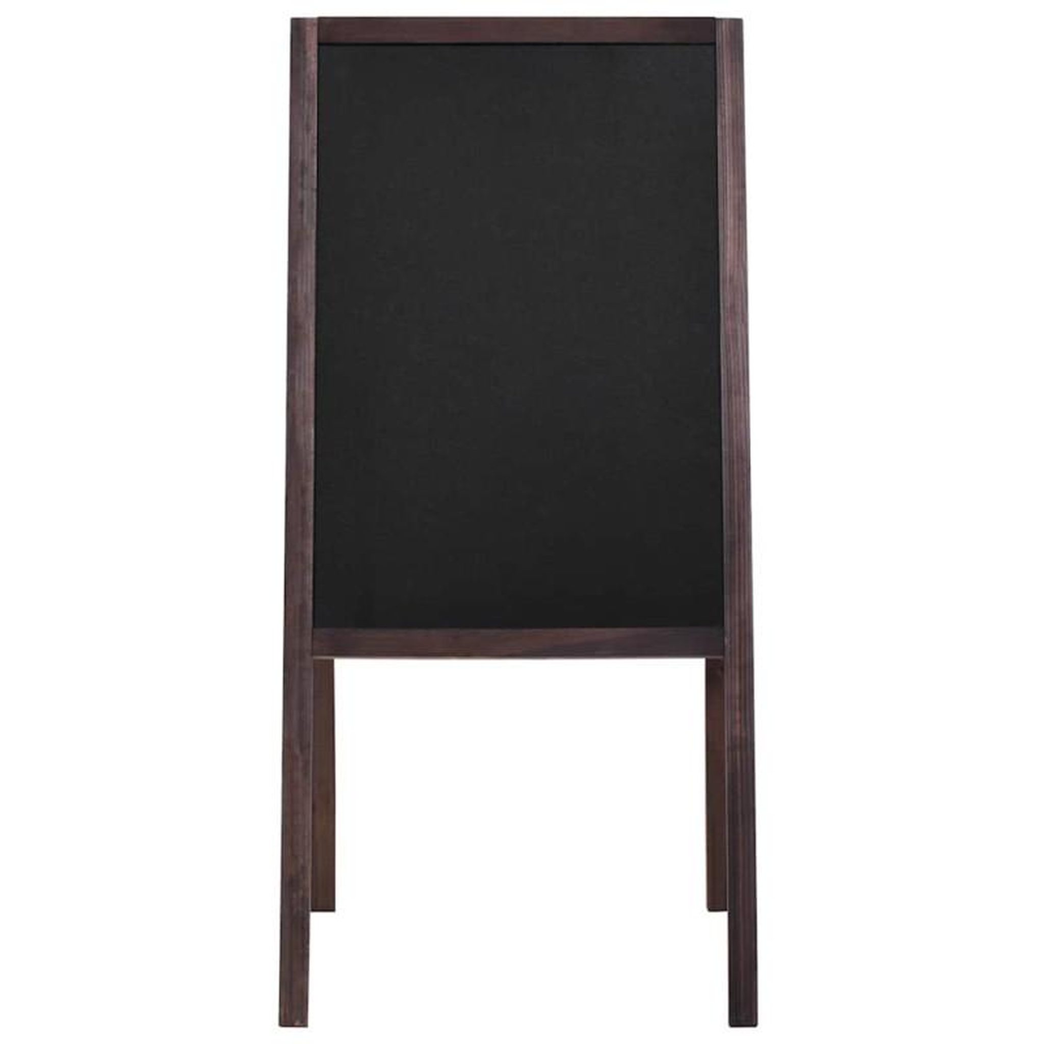Voir la diapositive 2 : VIDAXL Tableau noir double face Bois de cèdre Autoportant 40 x 60 cm