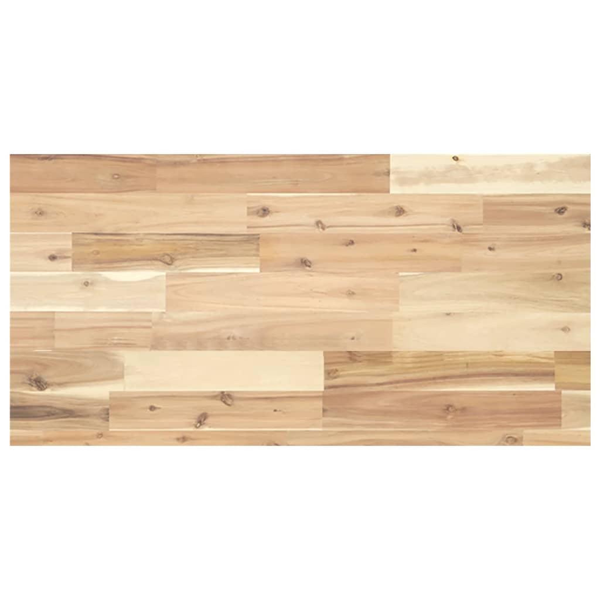 Voir la diapositive 1 : VIDAXL Dessus de meuble de salle de bain non traite bois d'acacia