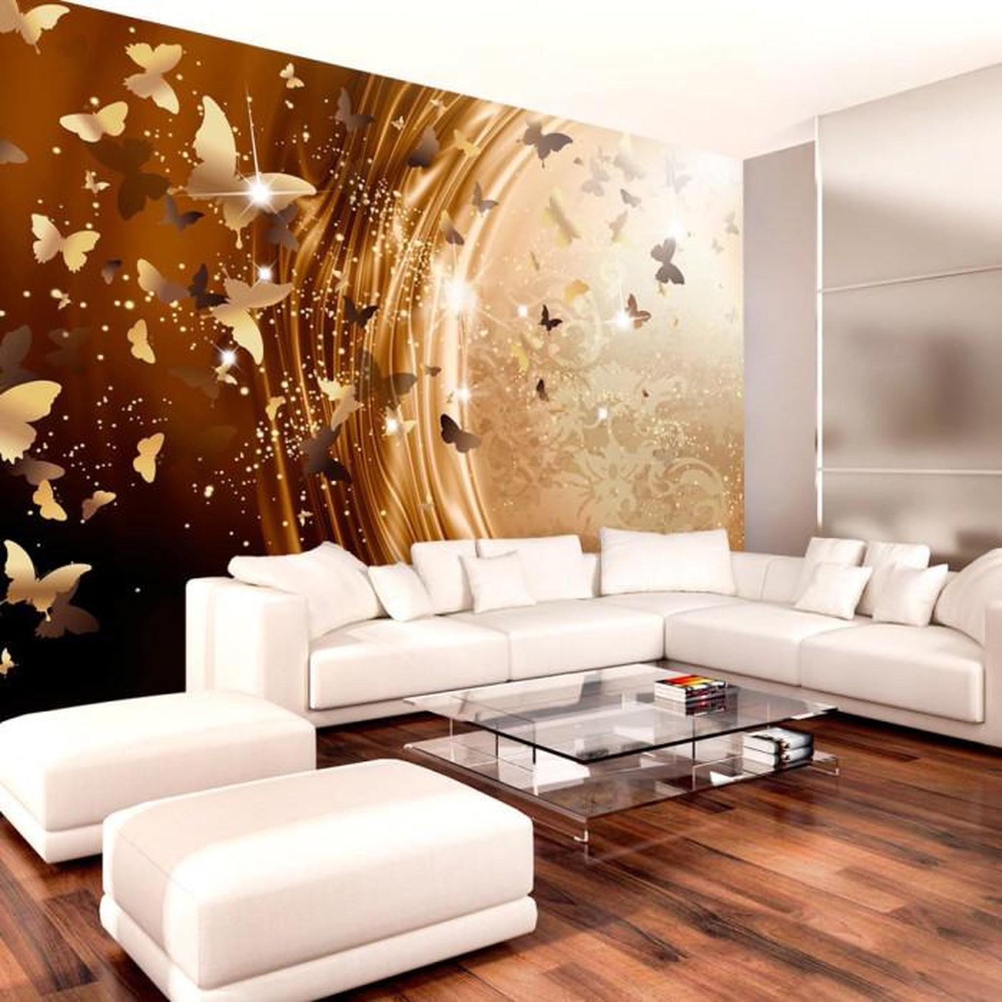 Paris Prix Papier Peint  Golden Path. Coloris disponibles : Multicolore