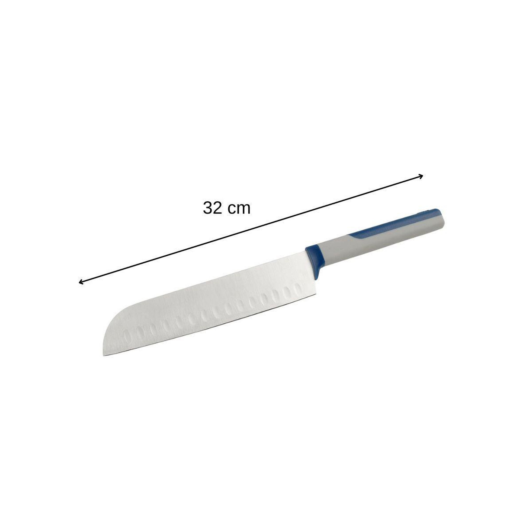Voir la diapositive 3 : TASTY Grand couteau santoku 32 cm tasty core