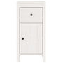 Voir la diapositive 5 : VIDAXL Buffet blanc 40x35x80 cm bois massif de pin