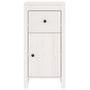 Voir la diapositive 5 : VIDAXL Buffet blanc 40x35x80 cm bois massif de pin