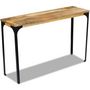 Voir la diapositive 1 : VIDAXL Table console Bois de manguier 120 x 35 x 76 cm