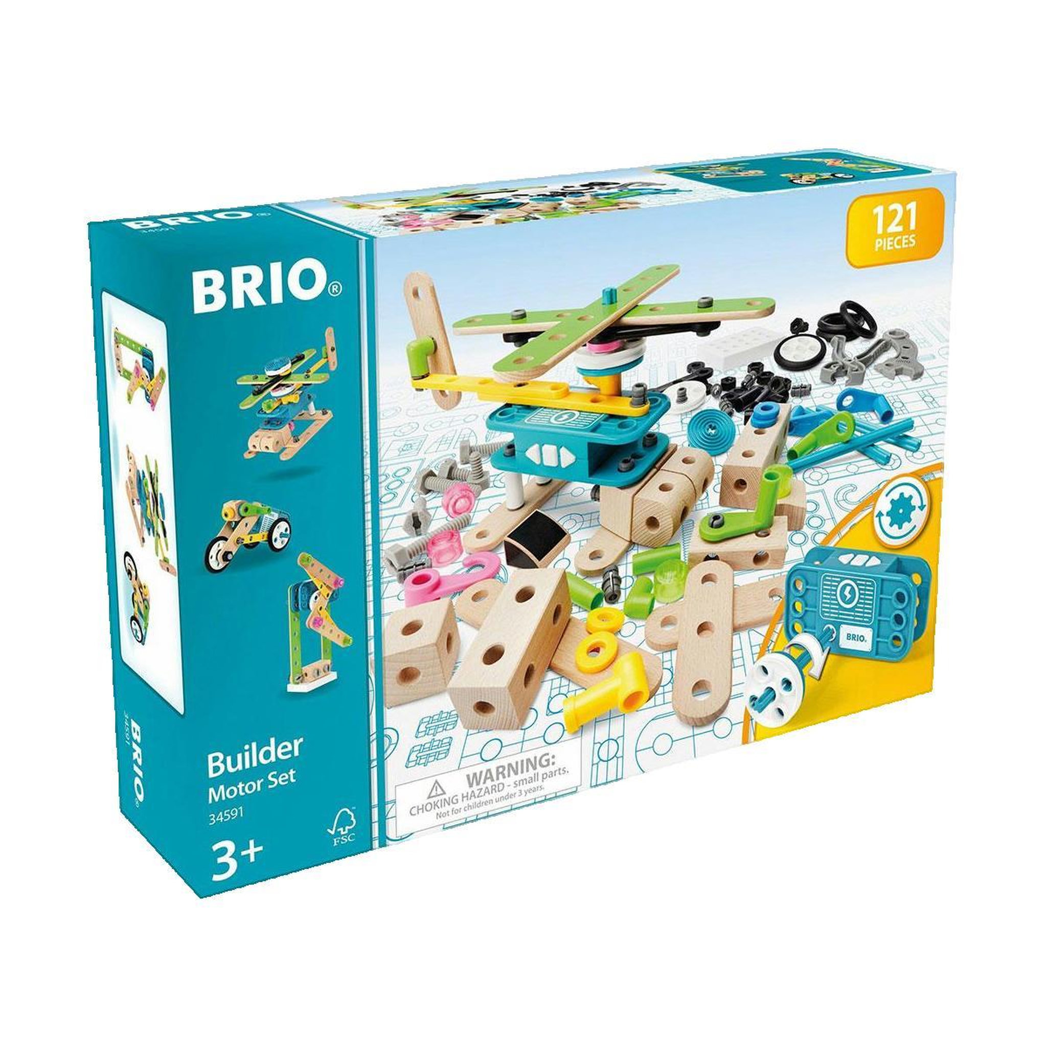 Voir la diapositive 2 : BRIO WORLD Jeu de construction Brio avec moteur