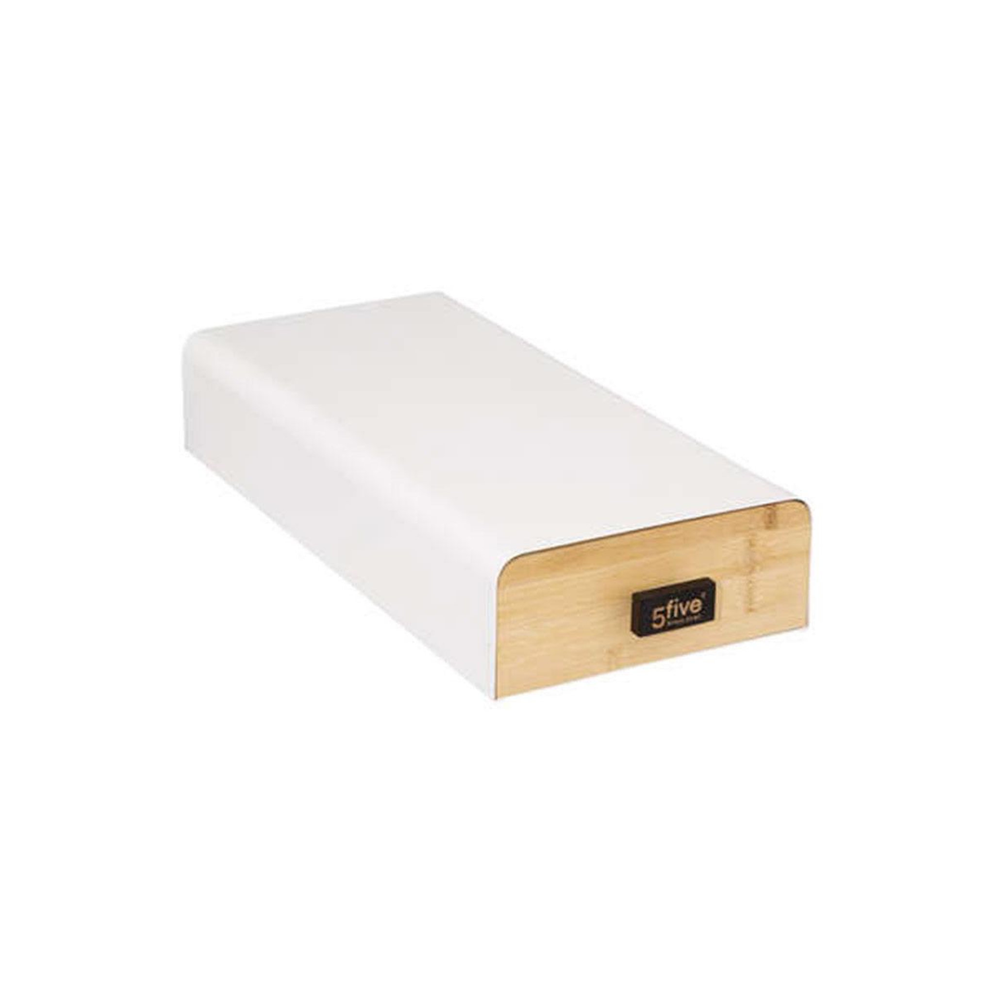 Voir la diapositive 1 : FIVE Porte 30 capsules déco  modern  38cm blanc