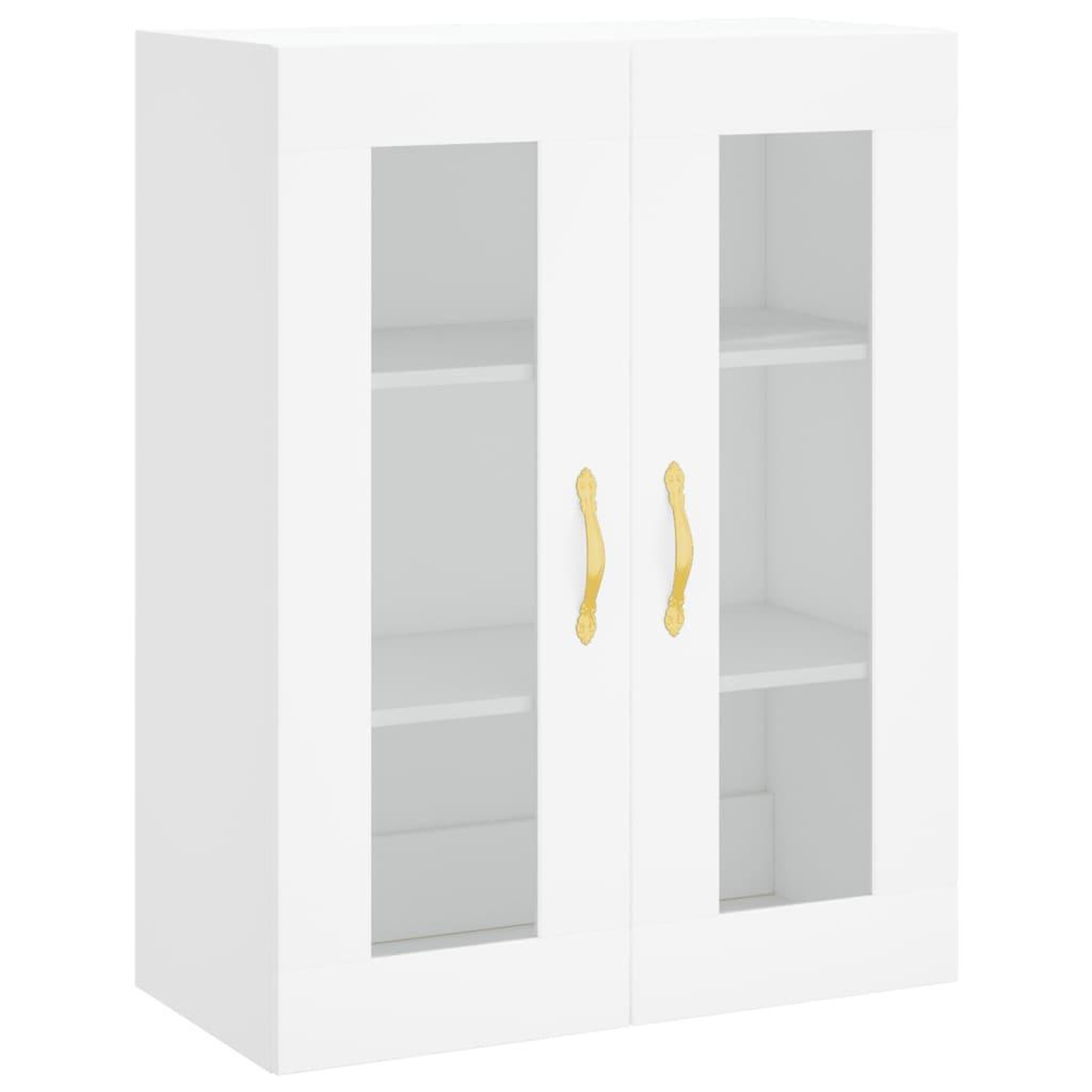 Voir la diapositive 2 : VIDAXL Armoire murale blanc 69,5x34x90 cm