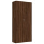 Voir la diapositive 2 : VIDAXL Armoire a chaussures Chene marron 80x35,5x180cm Bois ingenierie