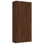 Voir la diapositive 2 : VIDAXL Armoire a chaussures Chene marron 80x35,5x180cm Bois ingenierie