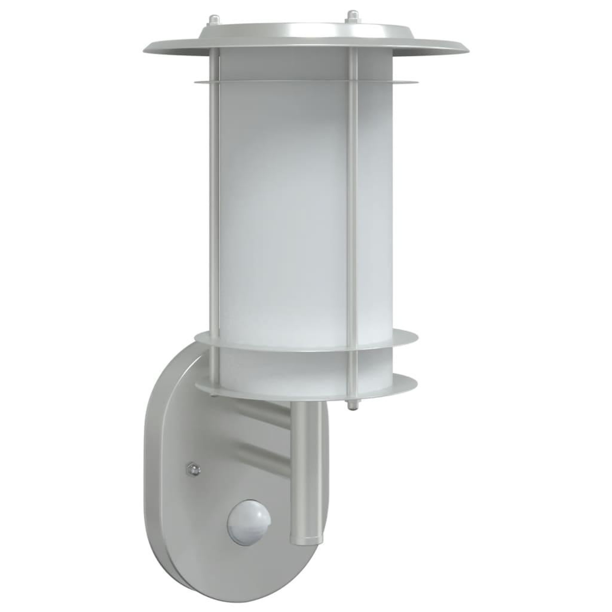 Voir la diapositive 2 : VIDAXL Applique murale d'exterieur et capteur argente acier inoxydable