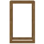 Voir la diapositive 5 : VIDAXL Support de bois de chauffage Marron miel 60x25x100 cm Bois pin