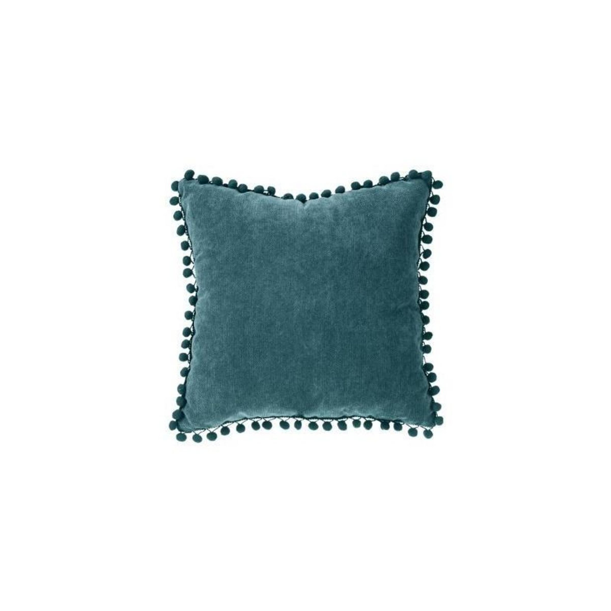 ATMOSPHERA Coussin pompons 40 x 40 cm Atmosphera
