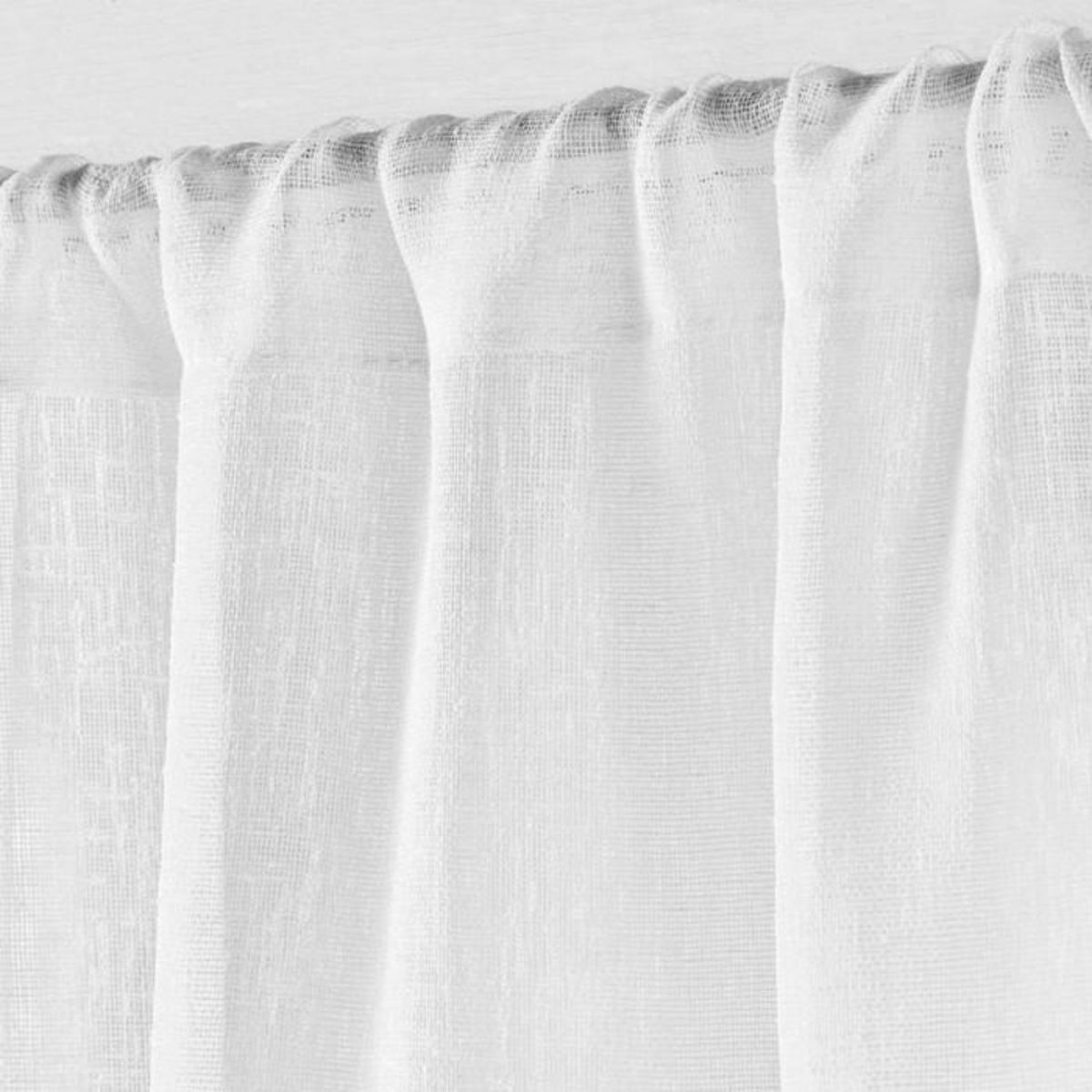 Paris Prix Paire de Voilages Passe-Tringle  Carlin  70x240cm Naturel