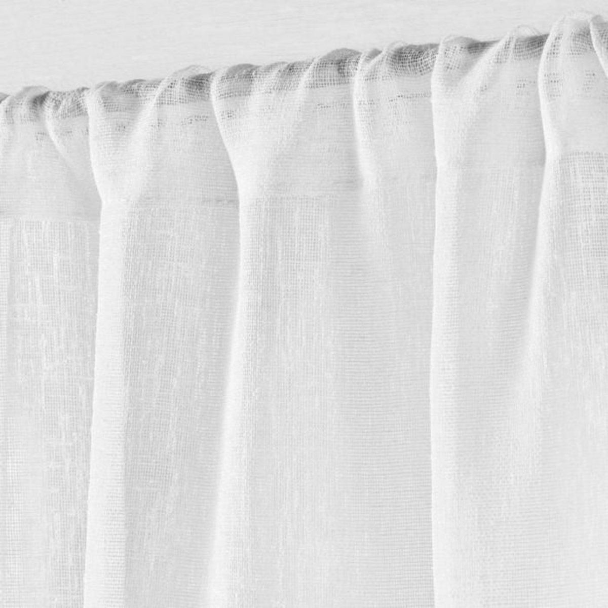 Paris Prix Paire de Voilages Passe-Tringle  Carlin  70x240cm Naturel