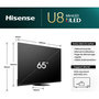 Voir la diapositive 5 : Hisense TV Mini Led 65U8NQ (164cm)