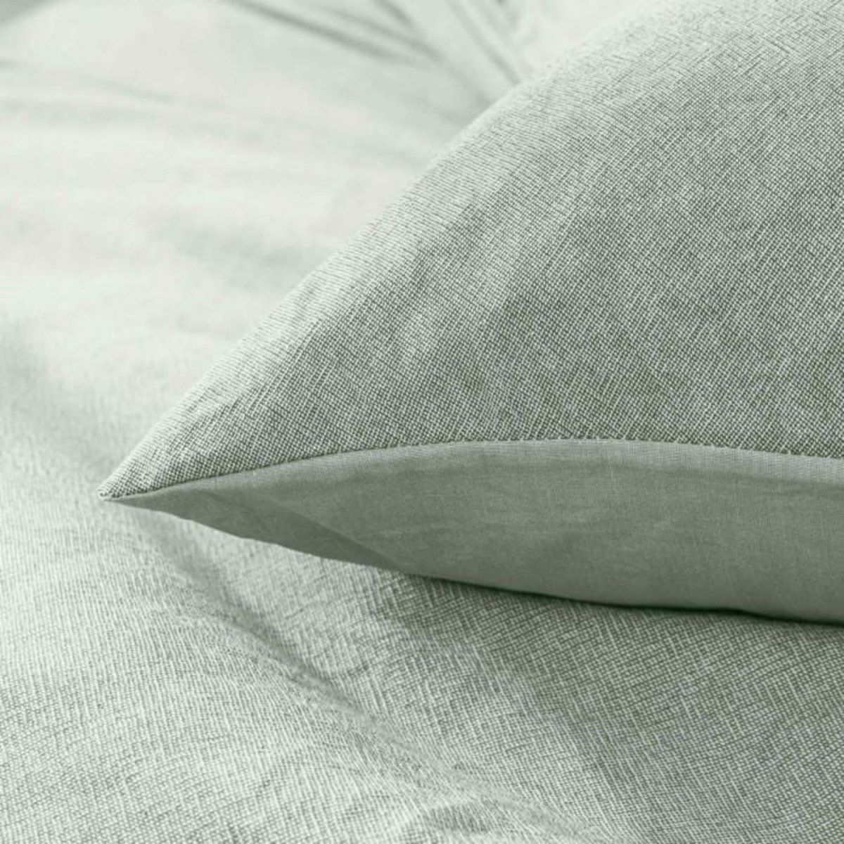 Paris Prix Parure de Lit 3 Pièces  Meline  240x220cm Sauge